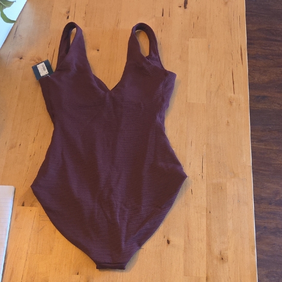 SPANX Plum One-Piece Swimsuit - Picture 4 of 4